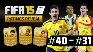 FIFA 15 | TOP 50 PLAYER RATINGS COUNTDOWN! (#40 - #31)