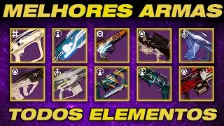 AS MELHORES ARMAS LENDÁRIAS DO JOGO DE CADA TIPO E ELEMENTO! - Destiny 2: A Forma Final
