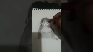drawing # viral song with my art 💜 wait the last moment 💜