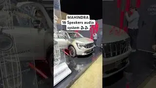 Mahindra 7X0 - 16 speakers music system #new #tech #audio #music #car