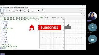 Training GeoGebra with  Miss Manal
