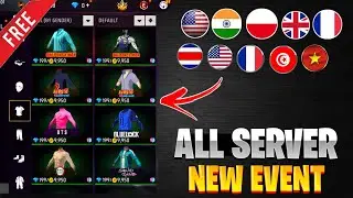 Free Fire 🔥 All Server New Event 🤩 || Best Server Of Free Fire | ff Best Server