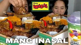 MANG INASAL SOLO FIESTA AT HALO-HALO | MUKBANG PHILIPPINES