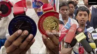Tamil Nadu students win gold in karate