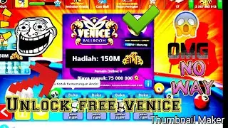 Unlock free venice in 8 ball pool