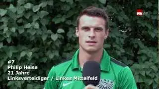 Spielervorstellung Philip Heise vom SC Preu&szlig;en M&uuml;nster