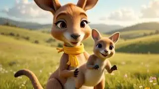 Kippy the Kangaroo - A catchy, bouncy nursery rhyme / song for kids