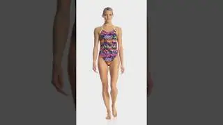 TYR Women's Sumatra Cutoutfit One Piece Swimsuit | SwimOutlet.com