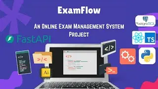 Online Exam Management System Built with FastAPI & React | ExamFlow Full Demo