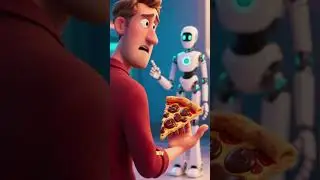 🍕AI Created a Pizza That Changes Flavor Every Bite #aianimation #storytime #funny #ai #facts #anime
