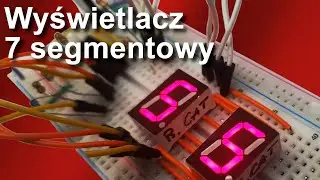 #16. Wyświetlacz 7 segmentowy LED. Mikrokontrolery PIC