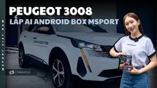 AI ANDROID BOX MSPORT TR&Ecirc;N D&Ograve;NG XE PEUGEOT 3008
