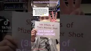Pfizer booster shot side effects