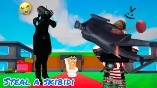 Baby Plunger Cameraman Plays Steal A Skibidi On Roblox