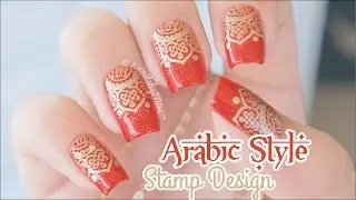 Arabic Style Stamp Design || usign MoYou 'Explorer 07