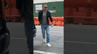 Sam Heughan is a stylish man in NYC! #samheughan #outlander #mensfashion #mensstyle