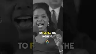 Oprah Winfrey - The Ultimate Goal | Inspirational - Harvard Commencement Speech | Motivational Video