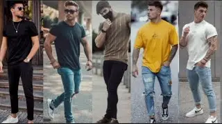 Best Styles Outfit with Round Neck T SHIRT for men || men's fashion || style aarush