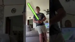 Testing Out a Lightsaber