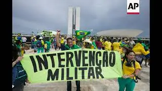 Pro-Bolsonaro protesters storm Brazil's Congress