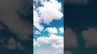 Beautiful clouds of the blue sky