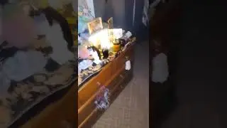 Part 1 paranormal with necrophonic app lighting up EMF & orbs.