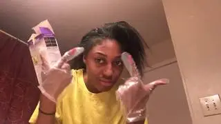 Dying my leave out and bundles while hair is installed