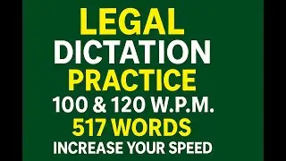 Ace the Kolkata HC PA Exam:Master Shorthand Dictation at 100|120 WPM!