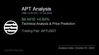APT (APTUSDT) Technical Analysis - Price Prediction & Buy or Sell October 01, 2025