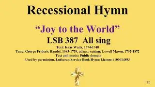 12-25-2025 St. John Lutheran, Good Thunder, Christmas Day Worship Service