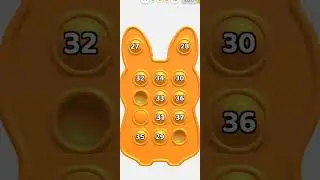 Learn numbers with Pop It game simple dimple#shorts