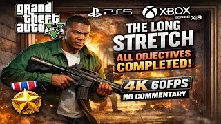 GTA 5 PS5 - Mission #18 - The Long Stretch [Gold Medal Guide - 4K 60fps]