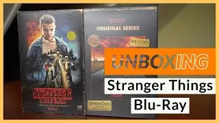 Stranger Things Temporada 1 y 2 Blu-Ray Unboxing