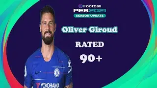 Giroud 90+ Rated Review, He is insanely Good - eFootball Pes 2021