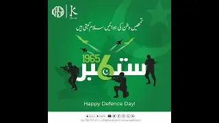 Pakistan Defence Day - 6th September 2021