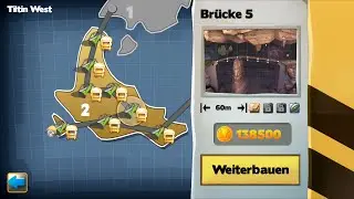 Bridge Constructor: Tiltin West 5 (138.500 Points)