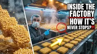 Inside the Instant Noodles Factory: The High-Speed Frying Line That Never Stops