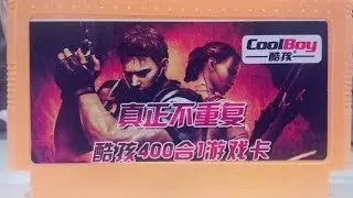 Bootleg Famicom 400-1 multi cart try out, half arsed lets play
