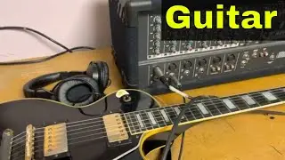 Electric Guitar To Headphones-How To Connect Them Easily-Full Tutorial