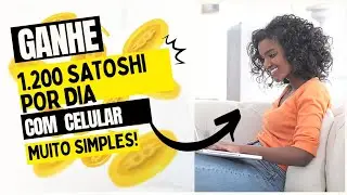 Mineiradora Bitcoin pagando 1.200 satoshi por dia!!