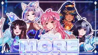 K/DA - MORE【VTuber Cover】( ft. wushii, Ruuka, Samwich, LeilaMayadah, cwstal )