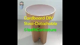 Stool Cardboard Detachable