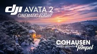 Verschneites Hofheim aus der Luft | Cohausen-Tempel |&nbsp;DJI Avata 2 |&nbsp;Cinematic |&nbsp;VIKO.FPV #hofheim