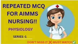 ✅REPEATED MCQ QUESTIONS FOR AIMMS NORCET!! DON'T MISS IT ❌ GUYS ...