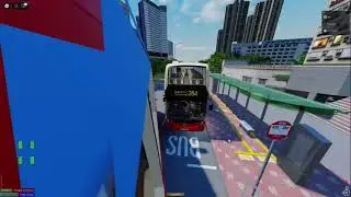Roblox New Territories EastEp.1 284 沙田市中心 ↺ 濱景花園 (循環線)￼不完整版￼￼