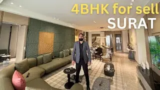 4BHK flat in vesu | Best property in Surat | Investment property in surat | Flat for sell in vesu