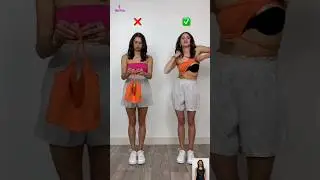 💥 Top 3 Most Viral Tops Hacks For Spring Season #shorts