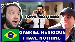 Gabriel Henrique - I Have Nothing (Whitney Houston) - TEACHER PAUL REACTS
