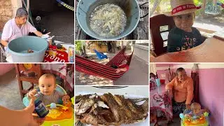 Otro RECAÍDO 😱//Nos vamos a convivir con mi amigo 😊//Mojarras fritas #comida #parati #mividadiaria