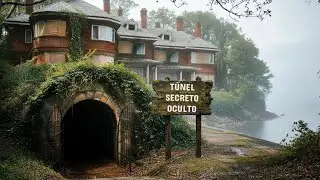 Recorremos la mansión de millonarios abandonada con un túnel secreto que nadie debía descubrir